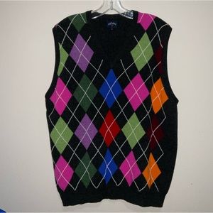 Noah vest 100% lambswool mens XL
